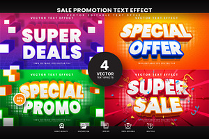 Super Sale Editable Text Effect