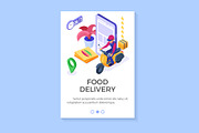 Online food order package delivery, a Food Illustration by TAlex (Thumbnail 2 of 4)