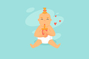 Baby, a Person Illustration by Podis (Thumbnail 5 of 8)