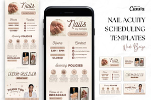 Nail Tech Acuity Scheduling • Canva