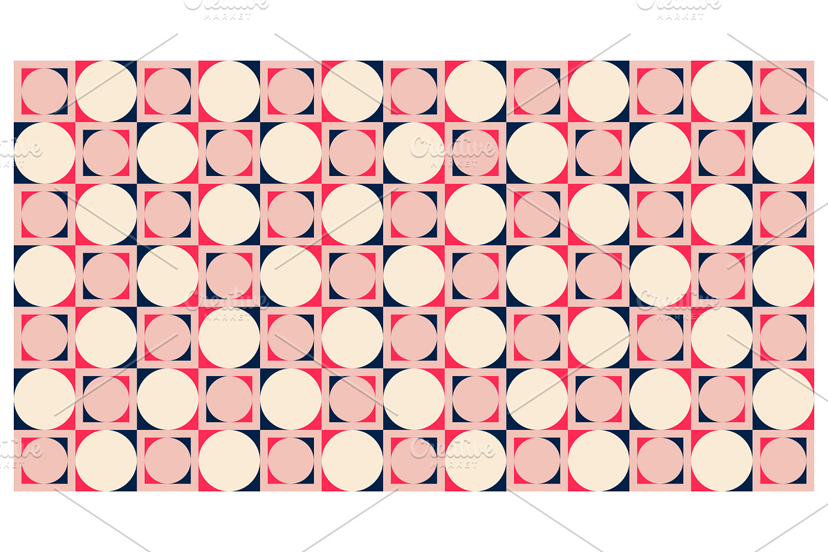 Geometric Tile Pattern, a Pattern Graphic by Creative Backgrounds (Photo 1 of 3)