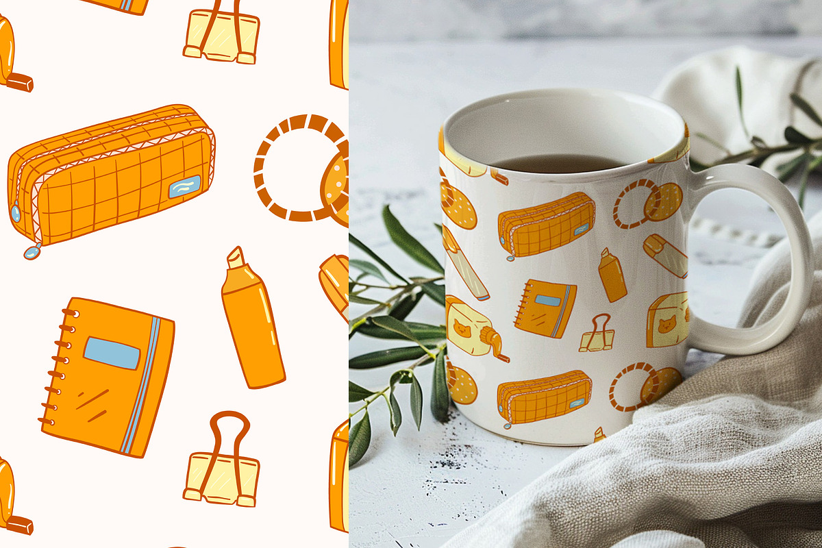 Back to School clipart patterns, an Education Illustration by Carpet Tapete Pretzel (Photo 17 of 18)
