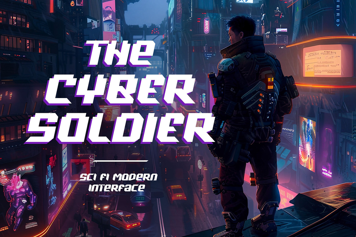 Analog Tracker - Techno Futuristic, a Font by Novitype (Photo 7 of 14)