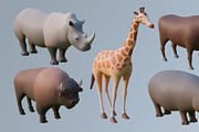 Animals 1, an Animal 3D Model by ithappy (Thumbnail 8 of 32)