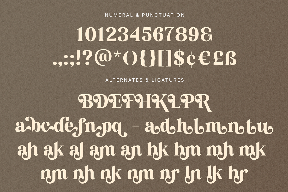 Roamilla - Beauty Logo Font, a Serif Font by Umitype (Photo 10 of 12)