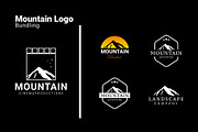 Mountain Adventure Badge Logo Set, a Branding & Logo Template by Dyn Studio (Thumbnail 1 of 6)