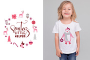Pink Christmas Clipart & Patterns, a Decorative Illustration by AvaAva (Thumbnail 21 of 25)