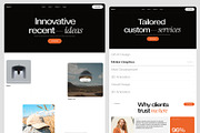 Aáxon Personal Portfolio Agency Webs, an UI Kit Template by Creative Perspective (Thumbnail 2 of 6)