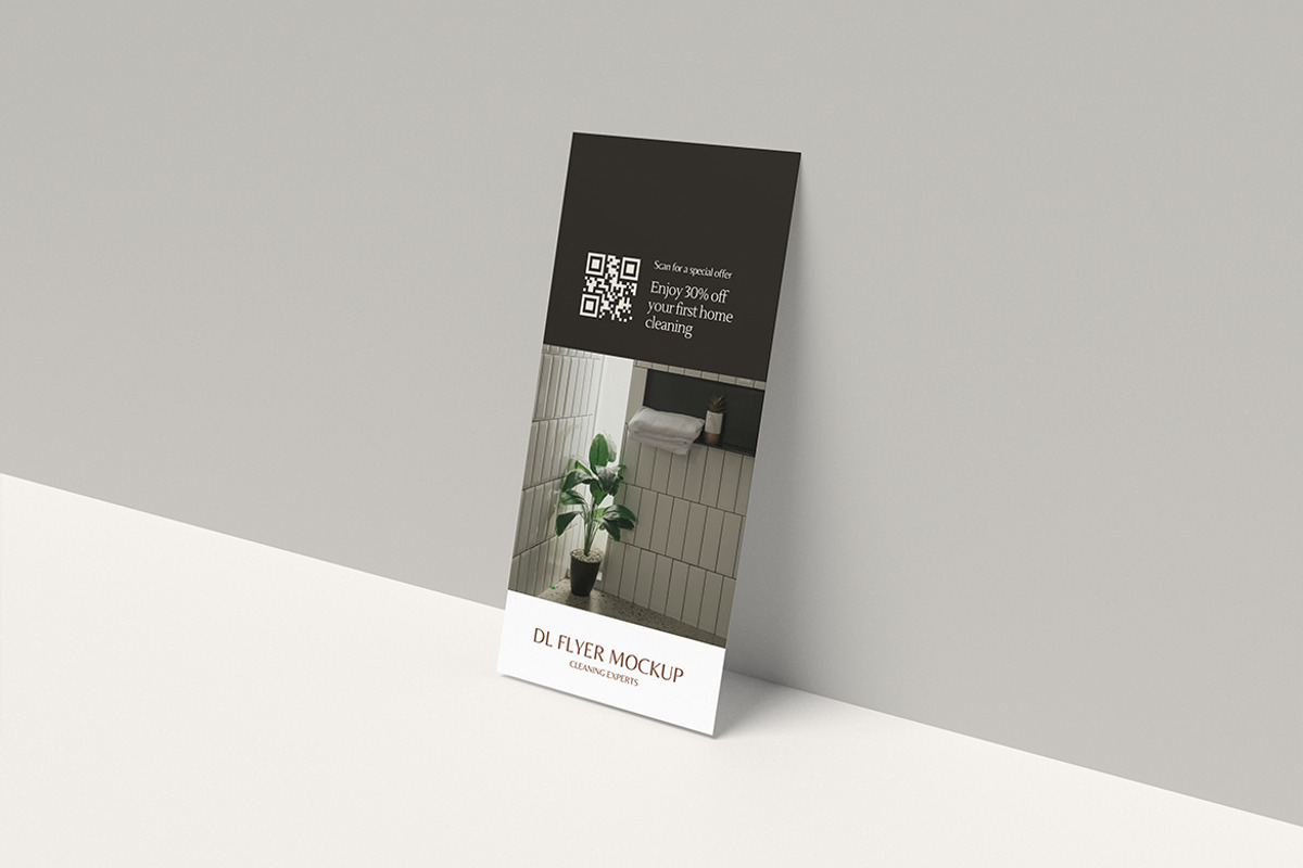 DL Flyer Mockup, an Advertising Mockup by swsi-studio (Photo 3 of 5)