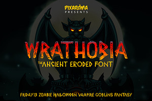 Wrathobia Display Font