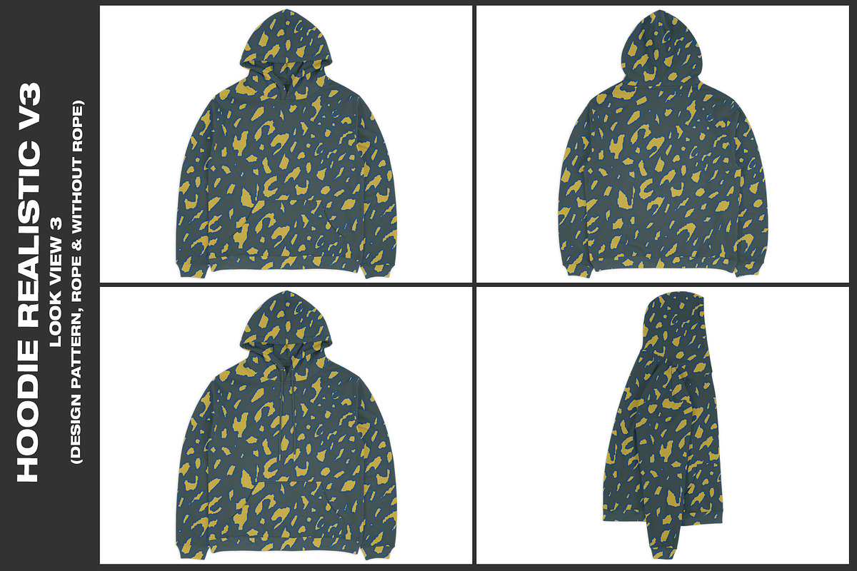 Hoodie Realistic V3 - Mockup, a Hoody Mockup by DaldSgh (Photo 13 of 19)