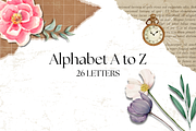 Flower Font, a Design Template by RiyaKhandelwal2 (Thumbnail 1 of 6)