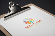 Pizza Colors Logo, a Branding & Logo Template by 3ab2ou (Thumbnail 4 of 4)