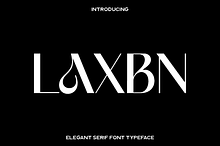 Laxbn - Elegant Serif Font