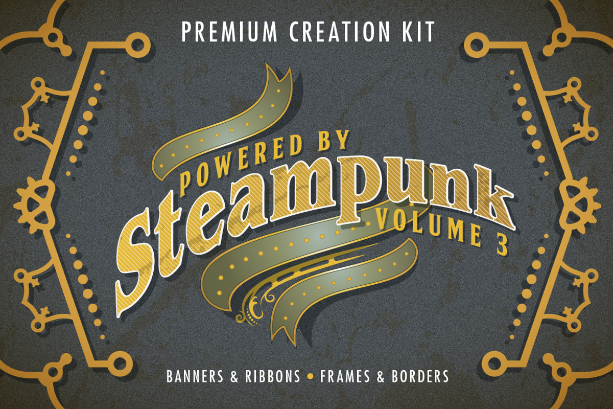 Steampunk Bundle Volume 3, an Object Graphic by ARTE MIGUEL (Photo 1 of 2)