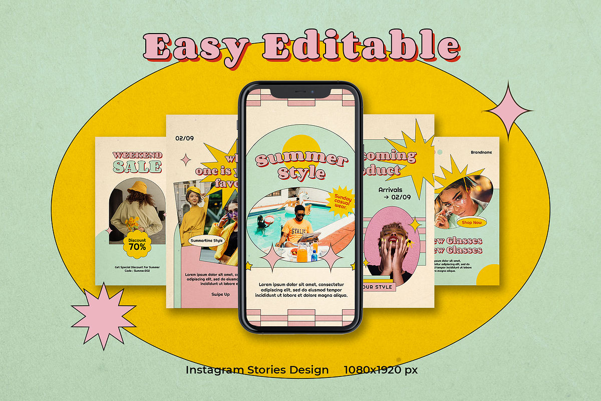 Vol.10 Groov Instagram Template, a Social Media Template by Shinra Labs (Photo 3 of 17)