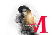 Creative Letter Portrait Template, an Action Add-On by MRI STUDIO (Thumbnail 21 of 42)