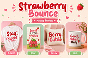 Strawberry Bounce, a Script Font by Wow Magic (Thumbnail 3 of 7)