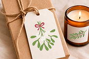 Hand Painted Christmas Clipart PNG, a Seasonal Illustration by PatternPalette (Thumbnail 7 of 13)