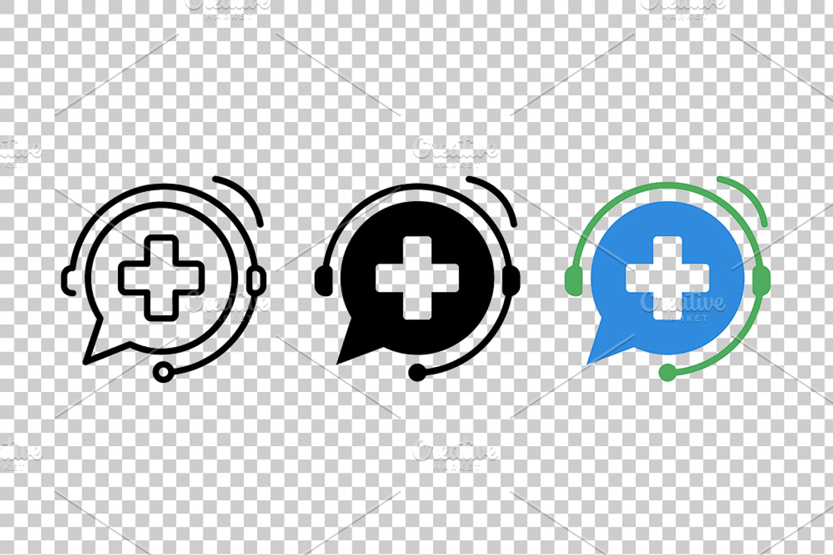 Medical Support Icon Vector Set, an Object Graphic by Artonix (Photo 3 of 3)