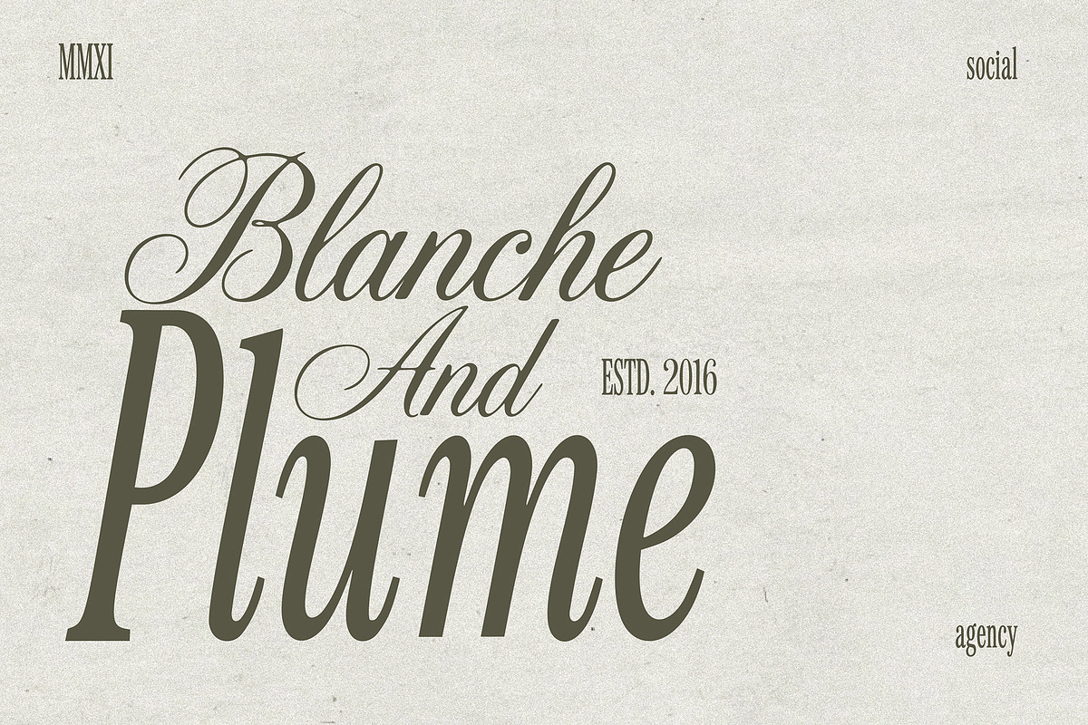 Old Money - Luxury Branding Fonts, a Font by AndrewPixelType