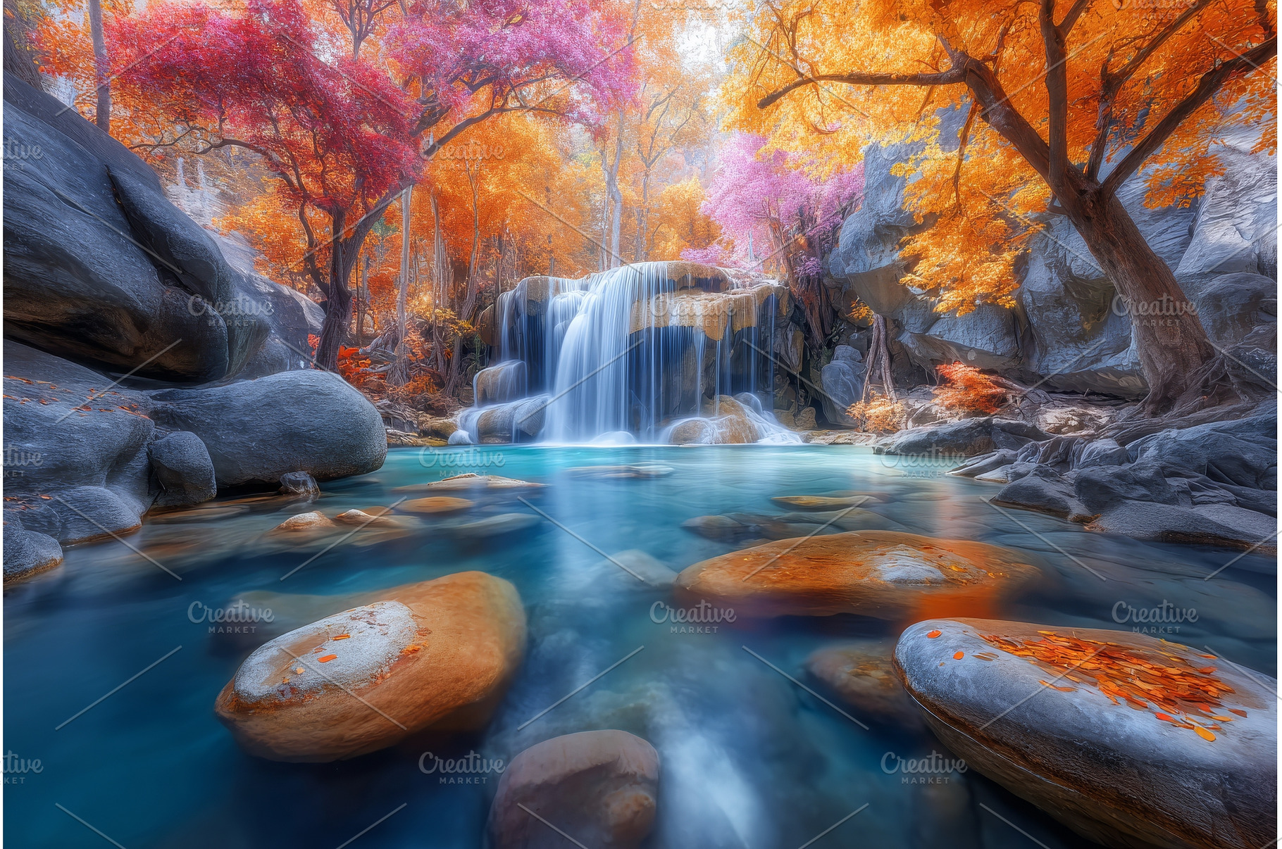 Autumn in a national park forest, a Nature Photo by ZinetroN