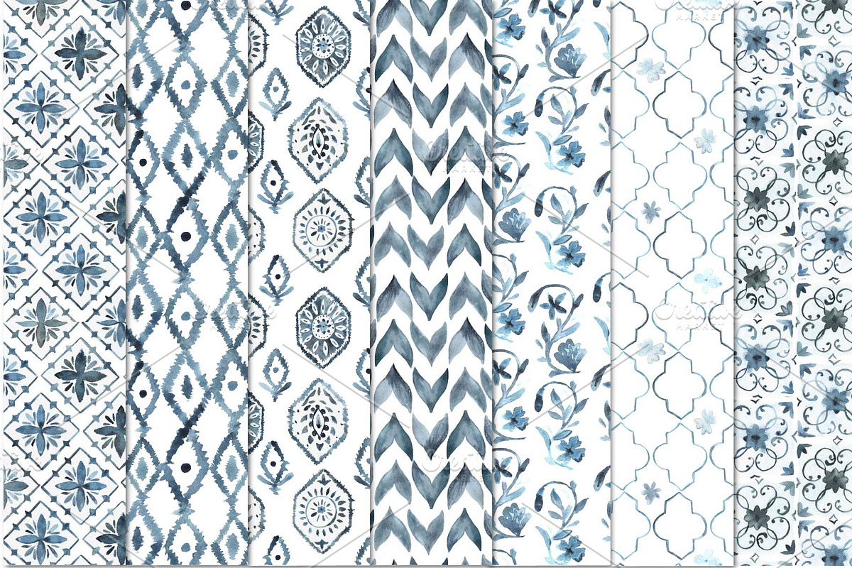 MOROCCAN WIND vol2 seamless pattern, a Pattern Graphic by Katya_lu (Photo 7 of 8)