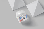 Transparent Ice Cream Cup Mockup, a Product Mockup by megostudi0 (Thumbnail 7 of 7)
