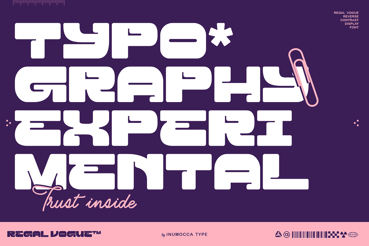 Regal Vogue, a Sans Serif Font by inumocca_type (Photo 4 of 10)