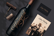 Delirian Script & Ornaments, a Script Font by Andrey Sharonov (Thumbnail 4 of 16)