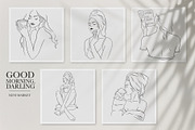 Women & flowers BUNDLE, a Graphic by heyXeni (Thumbnail 35 of 68)