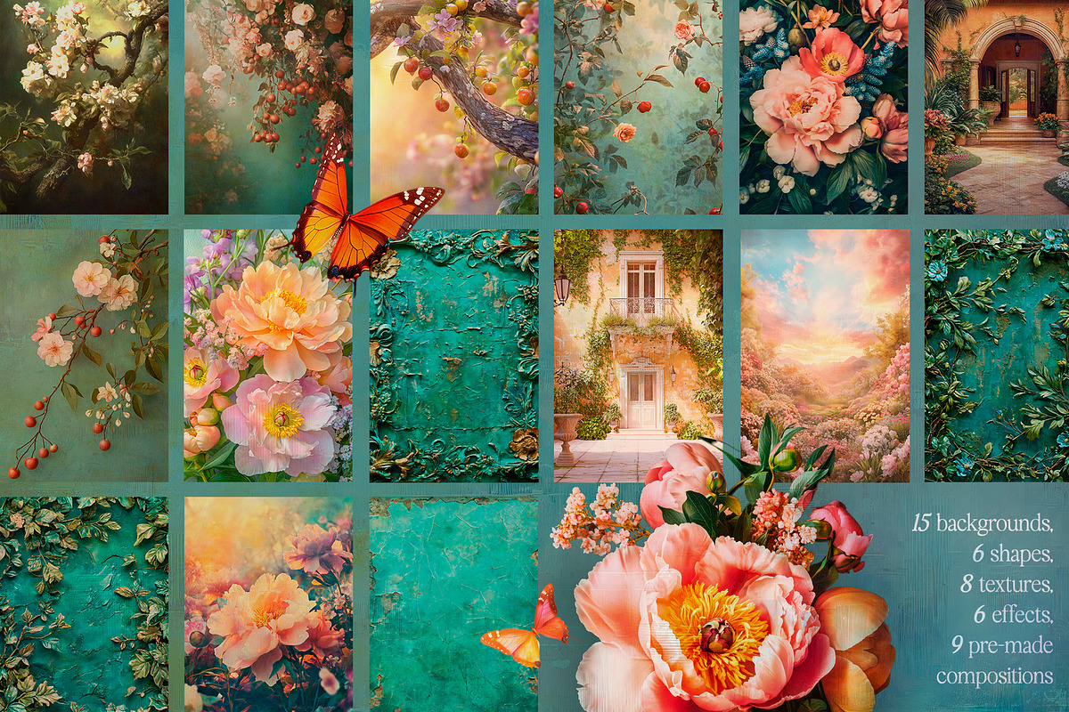 Eden's Garden Collage Creator, an Object Graphic by Anna Babich (Photo 9 of 9)