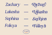 Glory - Hand Draw Italic Serif, a Serif Font by Luna Shop (Thumbnail 6 of 8)