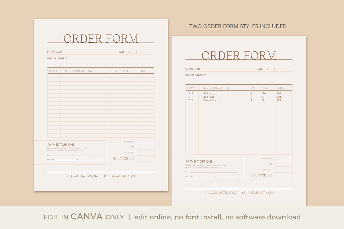 CANVA Wholesale Catalog Template, a Magazine Template by Digiluxe (Photo 5 of 7)