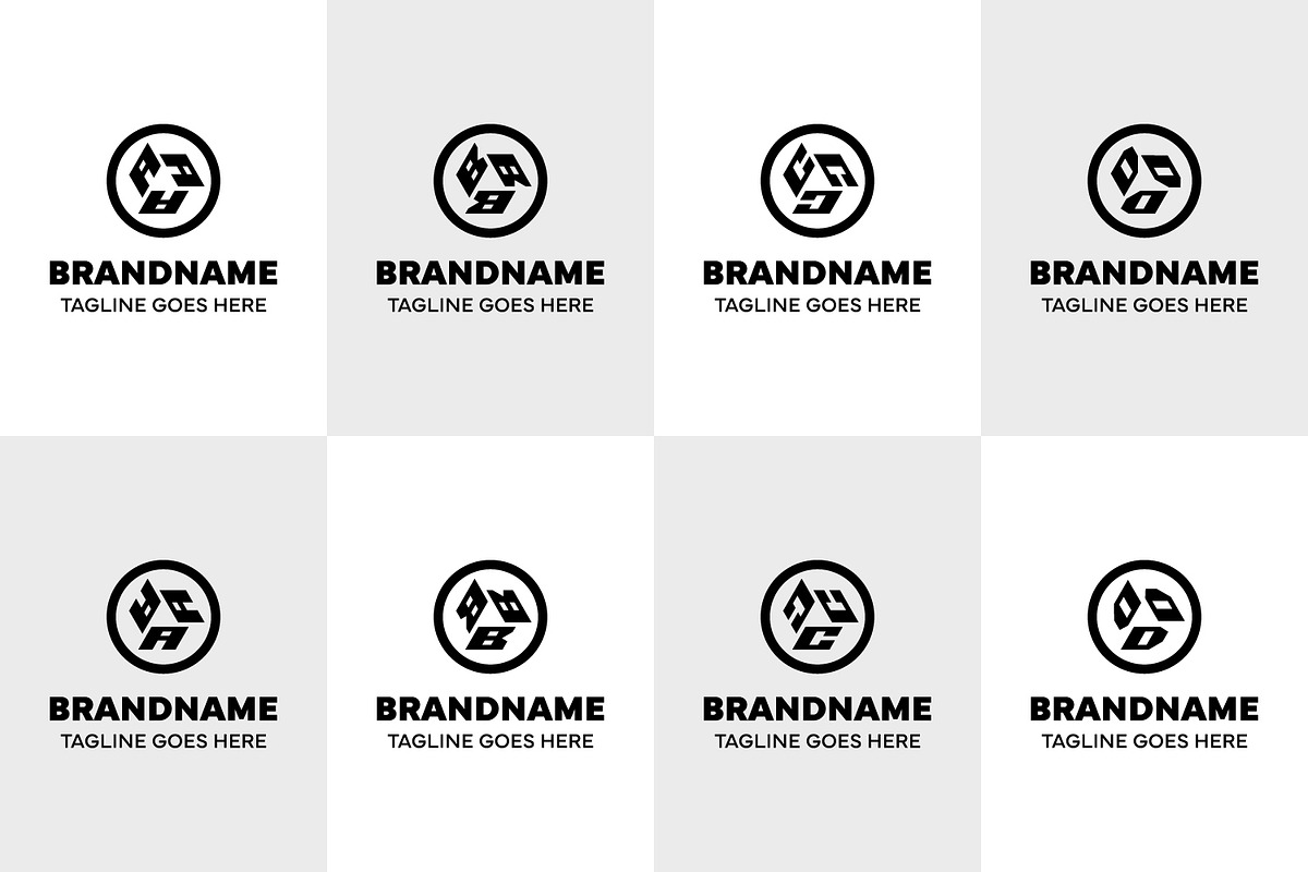AAA BBB CCC DDD Circular Logo, a Branding & Logo Template by Pray Art Design Studio (Photo 1 of 2)