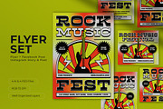 Maximalist Rock Music Festival Flyer, a Flyer Template by graphicook (Thumbnail 1 of 4)