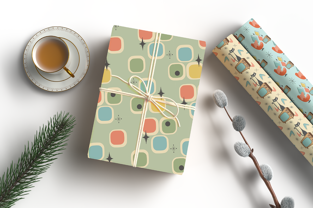 Mid Century Design Kit Bundle, a Pattern Graphic by Blynn Pippen (Photo 6 of 9)