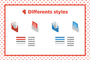 3D Isometric Business Icons, an Icon by Marrow Melow (Thumbnail 2 of 4)