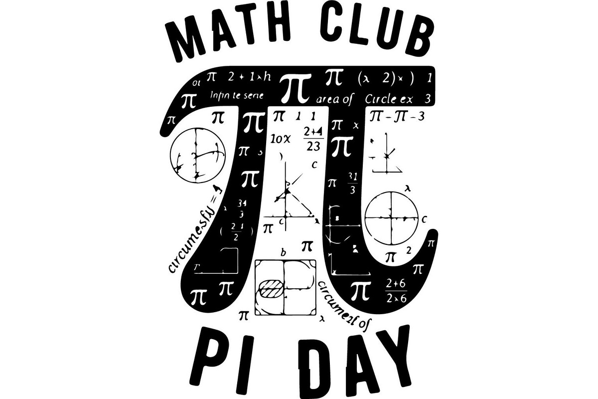 Pi Day Math Icons Quotes Set, an Illustration by Designer_Momina (Photo 6 of 13)