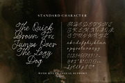 Thirty Pages - Handwritten Script, a Script Font by Sarid Ezra (Thumbnail 8 of 9)