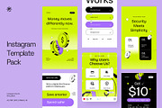 AI Financial Technology Instagram, a Social Media Template by fakhroo (Thumbnail 4 of 5)