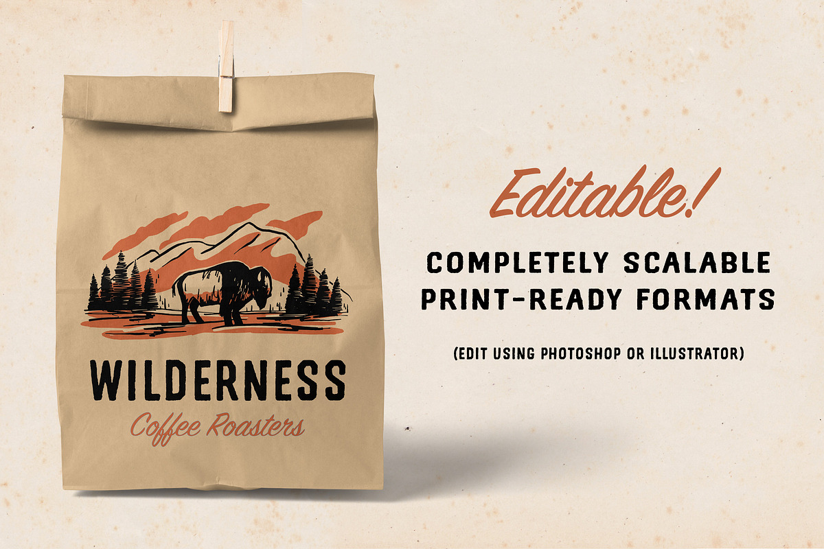 Wilderness Spot Art Collection, an Illustration by Nathan Brown (Photo 2 of 7)