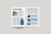Newsletter Template | Canva & Indd, a Magazine Template by Leaflove (Thumbnail 4 of 10)