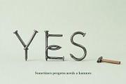 Nails Font, a Sans Serif Font by Handmadefont (Thumbnail 7 of 15)