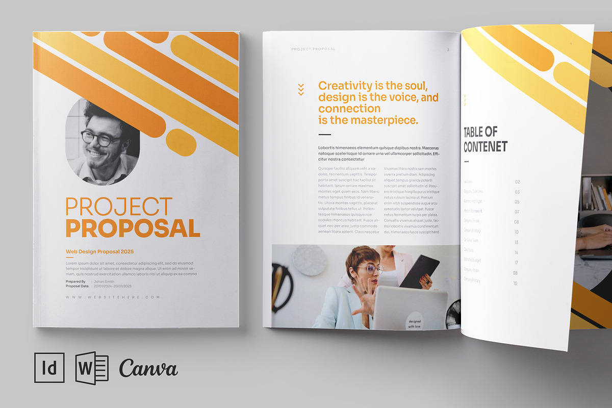 Proposal Template | Word & Canva