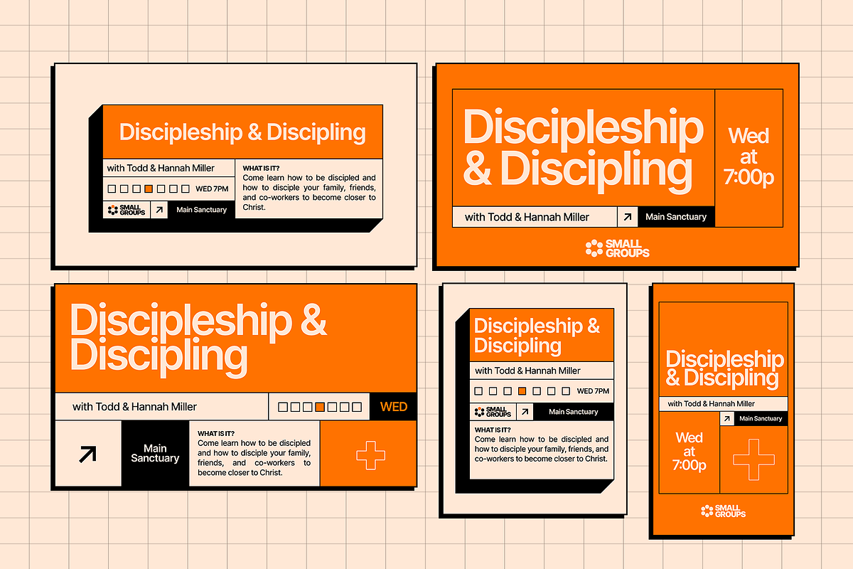 Church Event & Social Media Graphics, a Presentation Template by JD Designs (Photo 5 of 6)