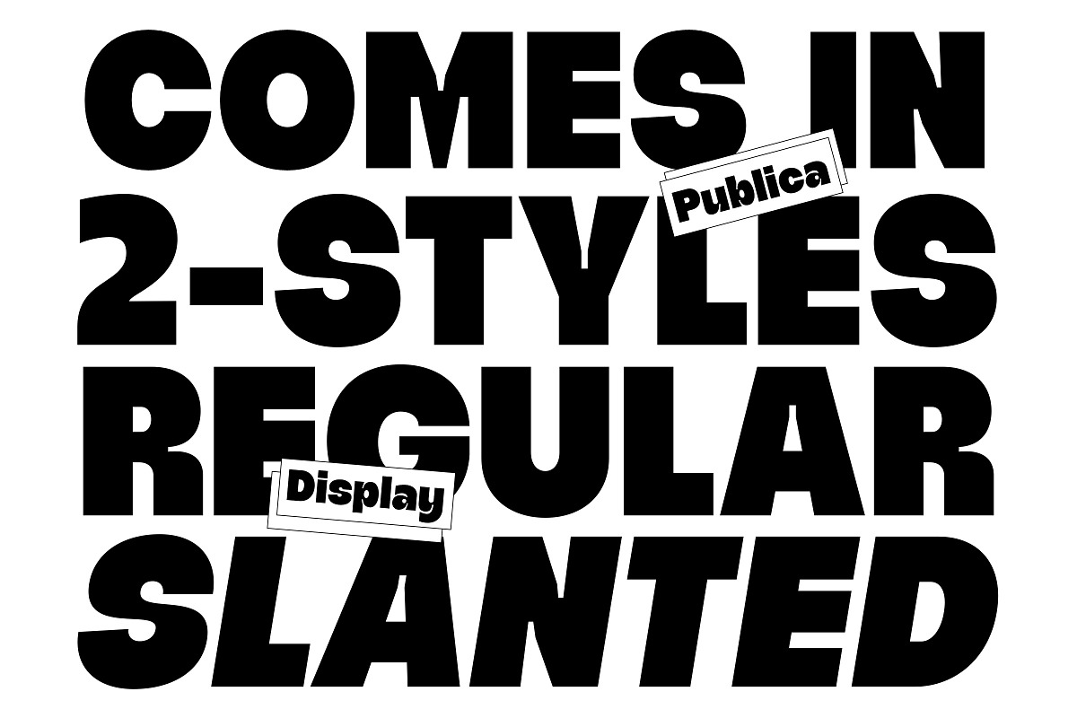 Publica, a Sans Serif Font by Glyphminds Studios (Photo 2 of 10)
