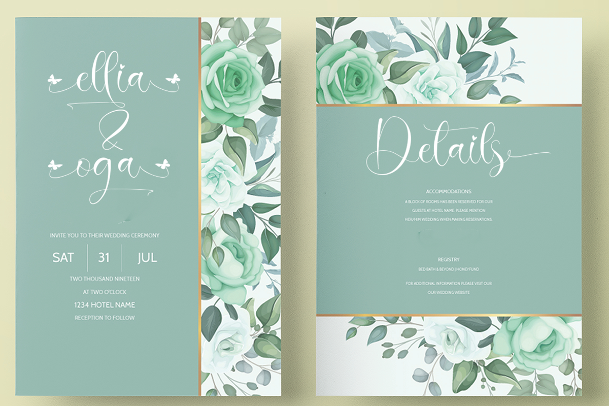 Medika Butterfly Love Calligraphy, a Script Font by MC Creative (Photo 2 of 9)