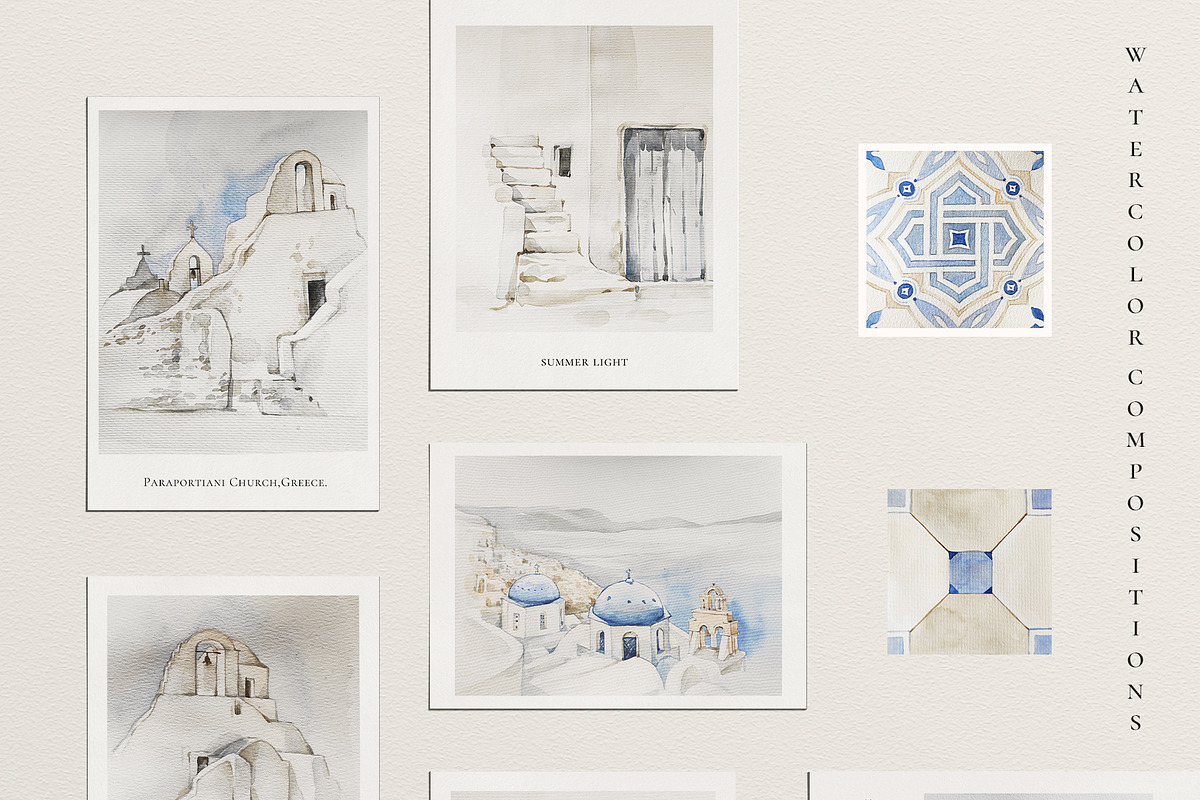 SANTORINI-summer collection, an Object Graphic by Natalia Tugova (Photo 17 of 21)