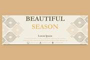 Abstract Floral Banner Template, a Marketing Template by sekitarief (Thumbnail 2 of 3)